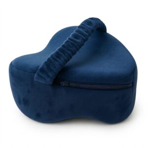 Leg & Knee Foam Support Pillow for Side Sleepers Soothing Relief for Back, Hips, Knees, Joints, Nerves & Muscles