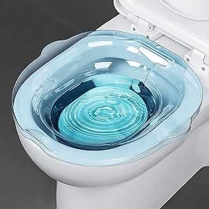 O CARE Sitz Baths - Toilet Seat Sink for Postpartum Care, Elderly, Disabled or Hemorrhoid Treatment - Mitigate Infections, Relieve Inflammation, Calm Pain Fits All Toilet Seat Toilets