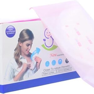 Disposable Nursing Pads, Soft and Super Absorbent Breast Pads up to 120ml, Breastfeeding Supplies for Mums, 24 Pieces