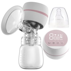 HJB VISSO Electric Breast Pump, Portable Anti-Backflow Breast Pumps, 3 Modes & 9 Levels Touch Screen LED Display, USB Rechargeable, Ultra-Quiet and Pain Free