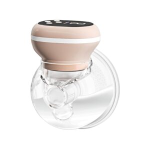 Hands Free Electric Breast Pump, 3 Modes and 9 Levels Electric Breast Pump, Strong Suction Power, Hands-Free Pump with LED Touch Screen, BPA Free, 24 mm (1)
