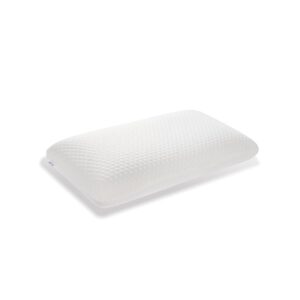 CSDLF Memory Foam Bed Pillows, Pillow for Side and Back Sleeper, Pillow for Neck Pain Relief, Washable Removable Cover, Soft, White (Bag-Queen)