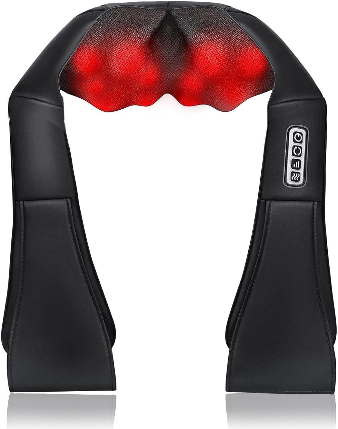 Shiatsu Neck and Back Massager with Heat - Deep Tissue 5D Kneading Massage Electric Shoulder Massager to Relief Leg, Foot, Body Muscle Pain - Relaxing Massager Christmas Gifts for Men Women Mom Dad