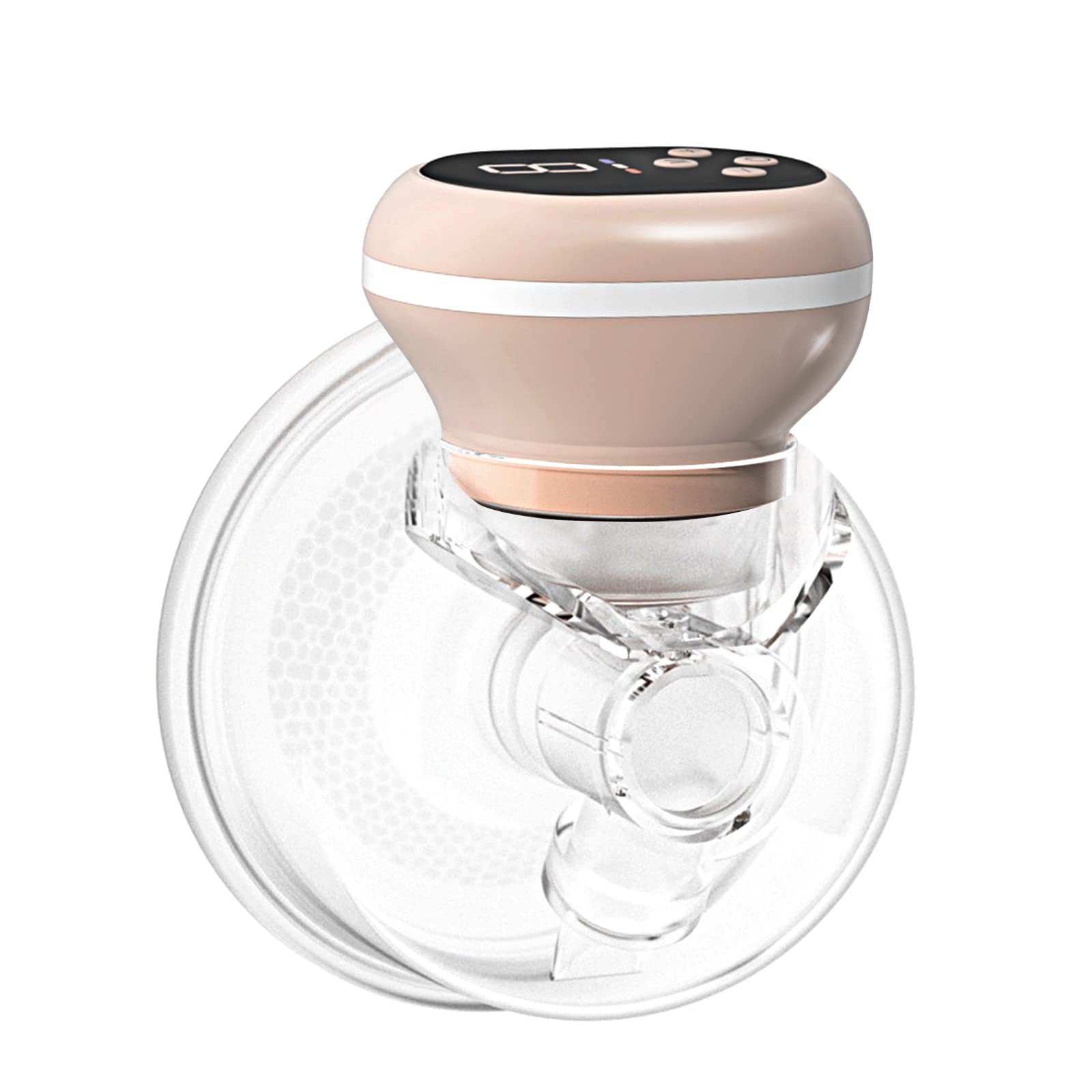 Hands-free Electric Breast Pump, 3 Modes and 9 Levels, Strong Suction Power, Portable Electric Breast Pump with LED Touch Screen, Rechargeable, BPA Free (1)